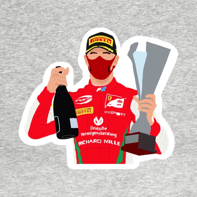 Formula 2 driver Mick Schumacher by royaldutchness